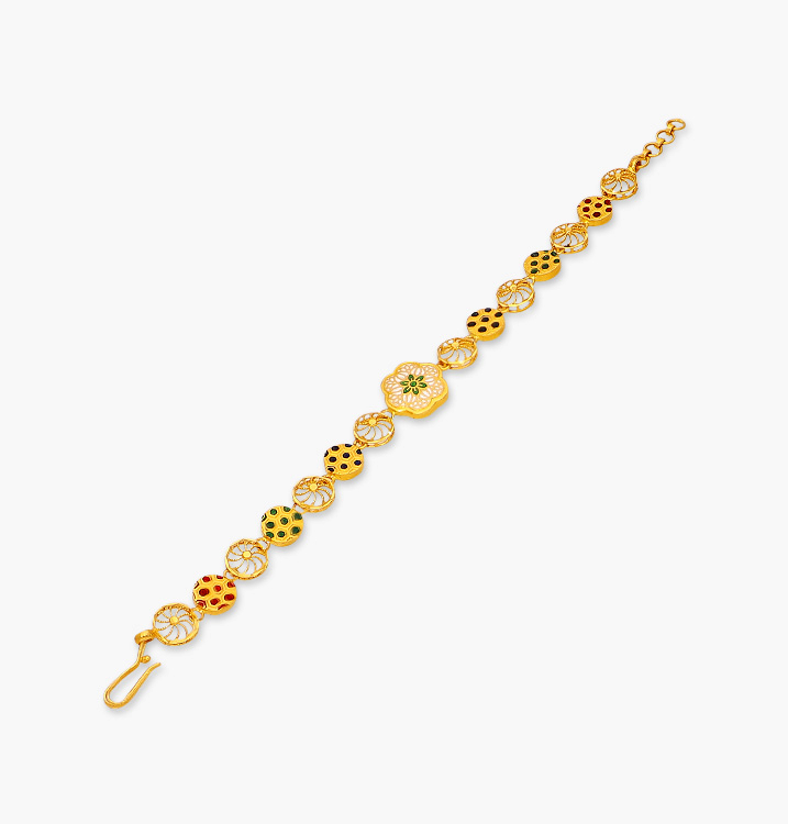 The Linked Flowers Bracelet